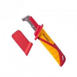 Нож монтерский диэлектрический с пяткой 1000В VDE