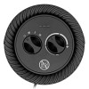 Тепловентилятор керамический DTFC-1200S, вращение, 3 реж., вент., нагрев 600/1200 Вт