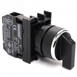 Переключатель 0-1 (1НО), с фиксацией, серия B (250В AC, 4А), IP50