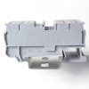 Клемма проходная, зажим push-in, серая 24 A, 1000 В, 2.5 кв. мм (1 уп-55шт) RYK 2.5 FO-V0 KLR
