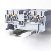 Клемма проходная, зажим push-in, серая 24 A, 1000 В, 2.5 кв. мм (1 уп-55шт) RYK 2.5 FO-V0 KLR