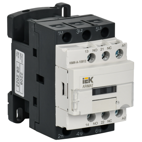 ARMAT Контактор КМИ-А-10912 LC1D 9А 230В/АС3 1NO/1NC IEK