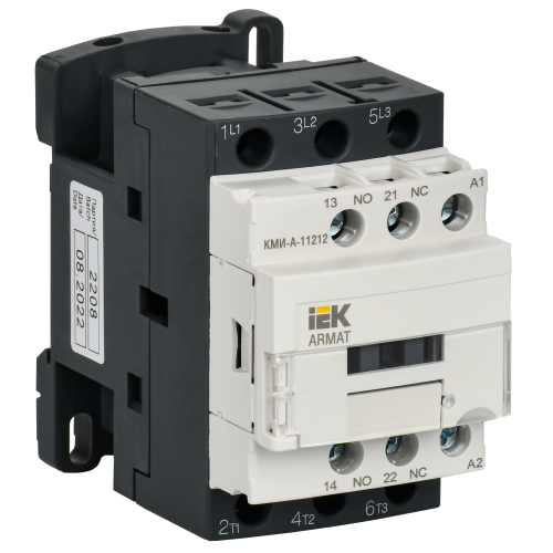ARMAT Контактор КМИ-А-11212 LC1D 12А 230В/АС3 1NO/1NC IEK