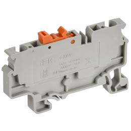 ARMAFIX Клемма пружинная с ножевым размыкателем CXK4 IEK