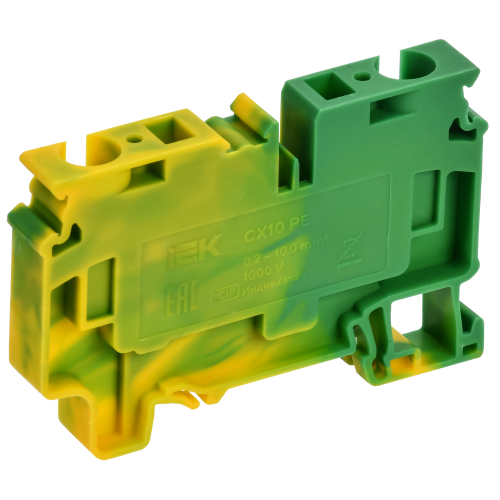 ARMAFIX Клемма пружинная CX10 PE 10мм2 проходная заземляющая IEK