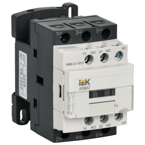 ARMAT Контактор КМИ-А-11812 LC1D 18А 230В/АС3 1NO/1NC IEK