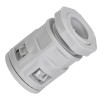 ELASTA Муфта вводная для гофрированных труб MVN16 IP40 серая IEK