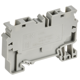ARMAFIX Клемма пружинная CX6 6мм2 проходная серая IEK