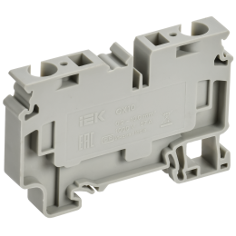 ARMAFIX Клемма пружинная CX10 10мм2 проходная серая IEK