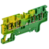 ARMAFIX Клемма пружинная CX2.5-4 PE 2,5мм2 четырехконтактная заземляющая IEK