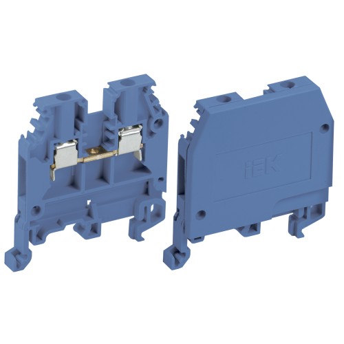 Зажим наборный ЗНИ-2,5мм2 (JXB24А) синий IEK