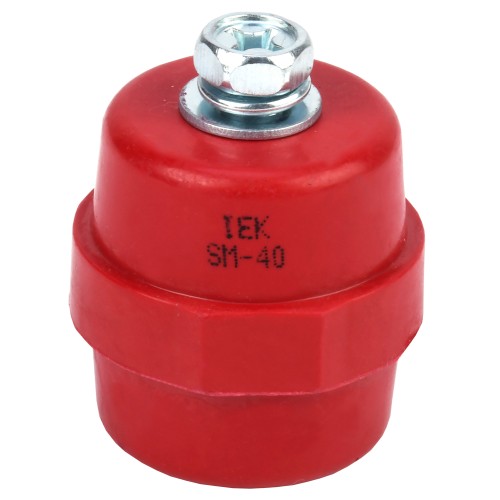 Изолятор SM40 (М8) силовой с болтом IEK
