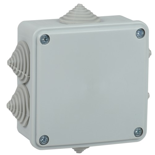Коробка расп. КМ для о/п 100х100х45мм IP44 6 вв. (7035)