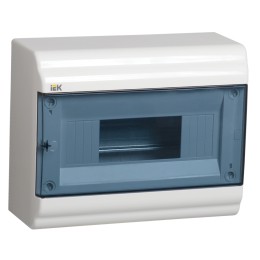 PRIME Корпус пластиковый ЩРН-П-9 модулей навесной белый IP41 IEK