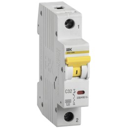 KARAT Автоматический выключатель ВА47-60M 1P C 32А 6кА IEK