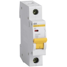 KARAT Автоматический выключатель ВА47-29 1P B 6А 4,5кА IEK