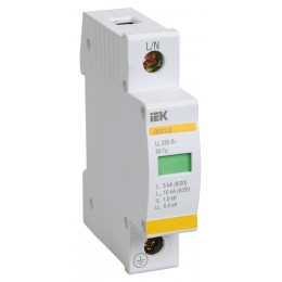 KARAT Ограничитель импульсного перенапряжения ОПС1-C 1P In=20кА Un=400В Im=40кА IEK