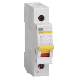 KARAT Выключатель нагрузки (мини-рубильник) ВН-32 1P 20А IEK