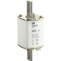 Плавкая вставка предохранителя ППНИ-35 габарит 1 250А IEK