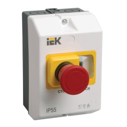 Оболочка защитная с кнопкой ''Стоп'' IP54 IEK