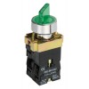 Переключатель LAY5-BK2365 2 положения зеленый NO+NC IEK