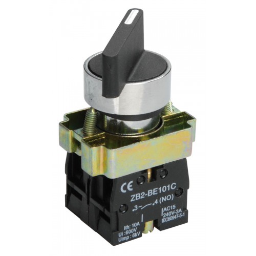 Переключатель LAY5-BJ33 3 положения ''I-0-II'' длинная ручка 2NO IEK