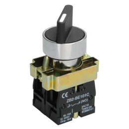 Переключатель LAY5-BD25 на 2 положения ''I-0'' стандартная ручка NO+NC IEK