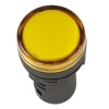 Лампа AD16DS(LED)матрица d=16мм желтый 24В AC/DC IEK