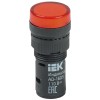 Лампа AD16DS(LED)матрица d=16мм красный 24В AC/DC IEK