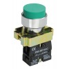Кнопка управления LAY5-BL31 без подсветки зеленая 1NO IEK