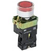 Кнопка управления LAY5-BW3461 с подсветкой красный 1NO IEK