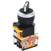 Переключатель D8-11X2 на 2 положения 1NO+1NC черный IEK