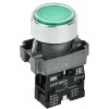 Кнопка управления LA167-BAF31 d=22мм 1NO зеленая IEK