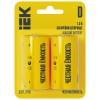 Батарейка щелочная Alkaline LR20/D (2шт/блистер) IEK
