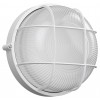 Светильник НПП1302 круг с решеткой 60Вт IP54 белый IEK