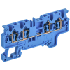 ARMAFIX Клемма пружинная CX2.5-4 BU 2,5мм2 четырехконтактная синяя IEK