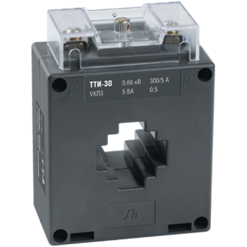 Трансформатор тока ТТИ-30 300/5А 5ВА класс 0,5S МПИ08 IEK