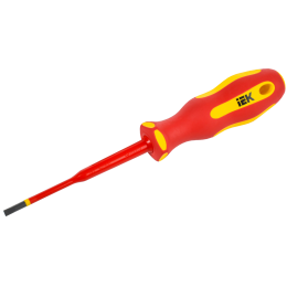 ARMA2L 5 Отвертка диэлектрическая SLIM SL4,0х100 Т2 IEK