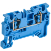 ARMAFIX Клемма пружинная CX4 BU 4мм2 проходная синяя IEK