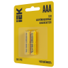 Батарейка щелочная Alkaline LR03/AAA (2шт/блистер) IEK
