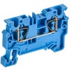 ARMAFIX Клемма пружинная CX4 BU 4мм2 проходная синяя IEK