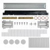 TEKFOR Корпус пластиковый КМПн-12 IP65 черная прозрачная дверь IEK