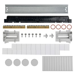 TEKFOR Корпус пластиковый КМПн-12 IP65 черная прозрачная дверь IEK