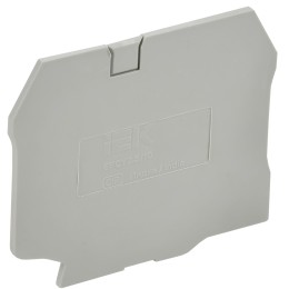 ARMAFIX Заглушка EPCY2.5/10 для колодок клеммных CY2.5-CY10 серая IEK