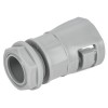 ELASTA Муфта вводная для гофрированных труб MVN20 IP40 серая IEK