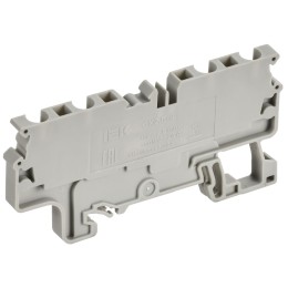 ARMAFIX Клемма пружинная CX2.5-4 2,5мм2 четырехконтактная серая IEK