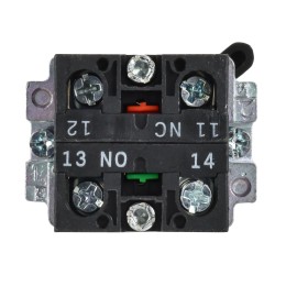 Переключатель LAY5-BJ25 2 положения ''I-0'' длинная ручка NO+NC