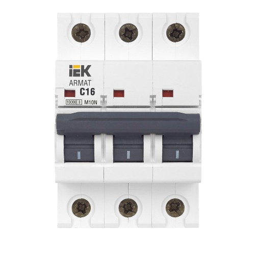 ARMAT Автоматический выключатель M10N 3P C 16А IEK