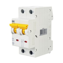 KARAT Автоматический выключатель ВА47-60M 2P C 6А 6кА IEK