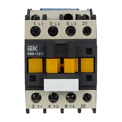 Контактор КМИ-11811 18А 230В/АС3 1NC IEK